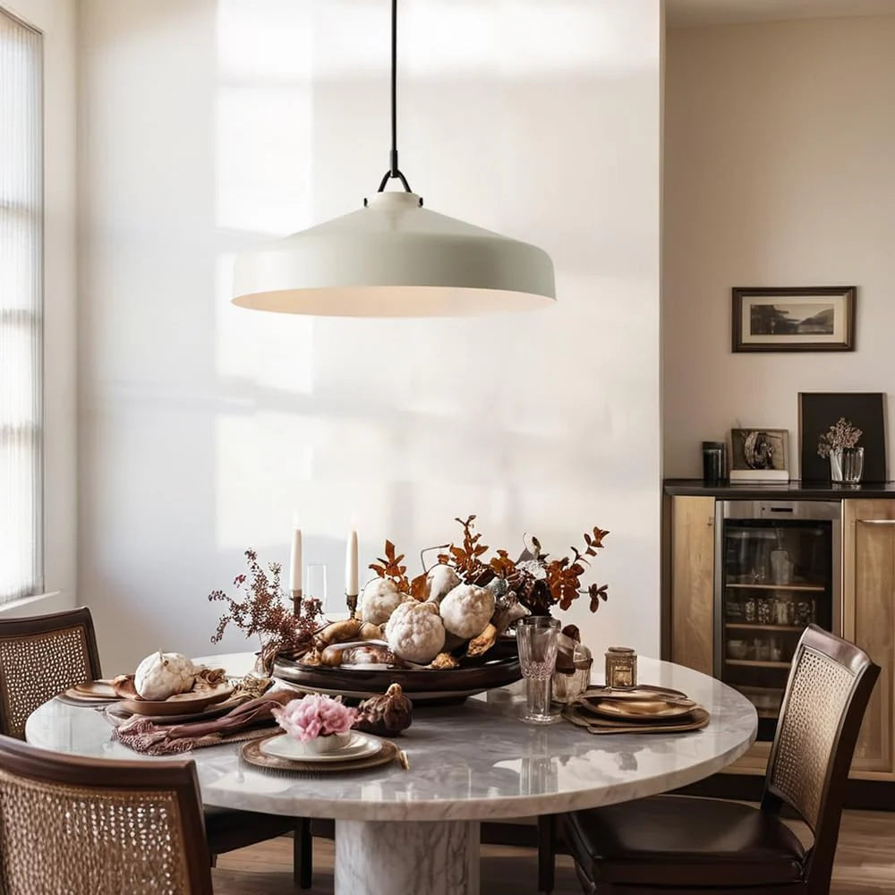 Nordic Minimalist Morandi Metal Pendant Light