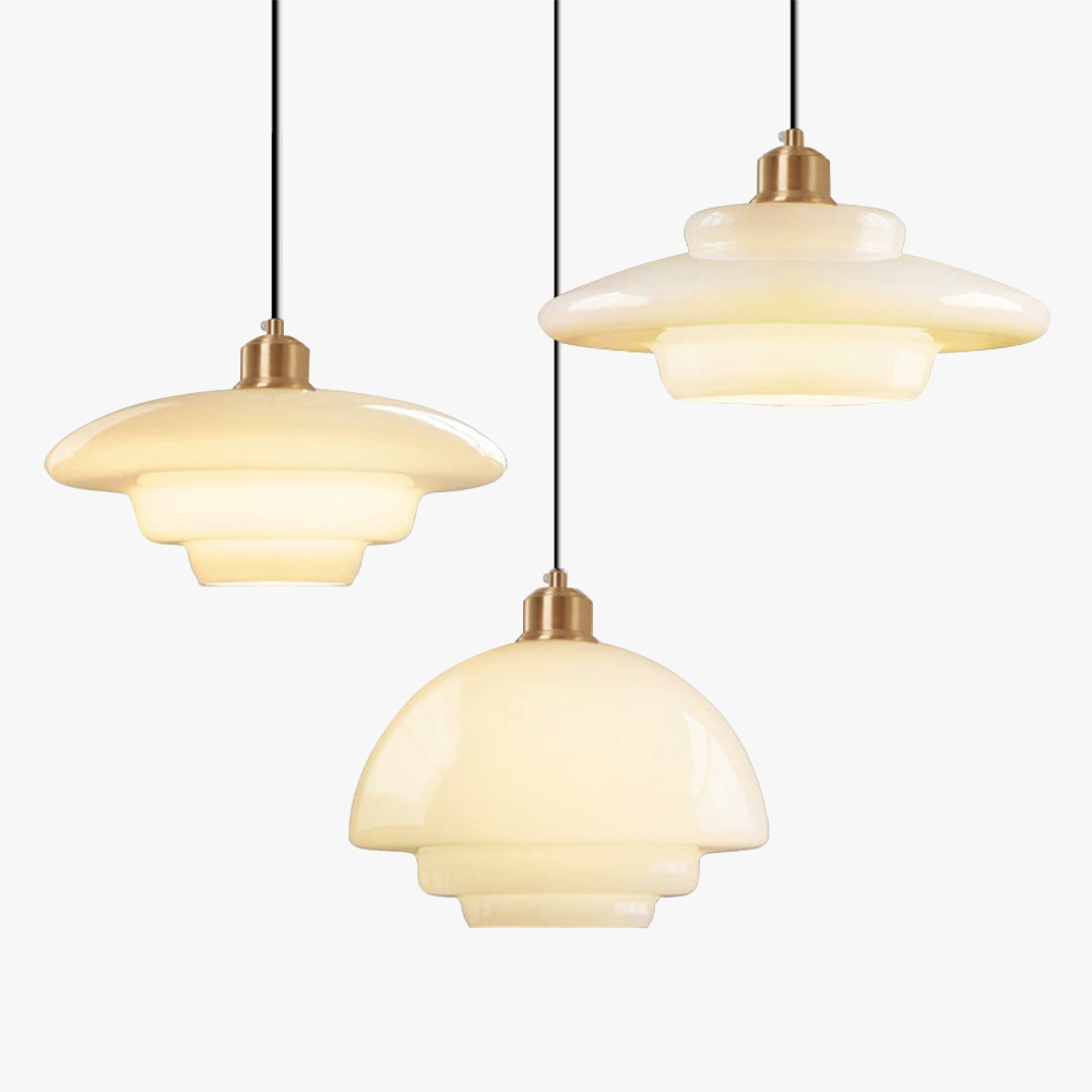 Modern Nordic Glass Style Pendant Light for Living Room