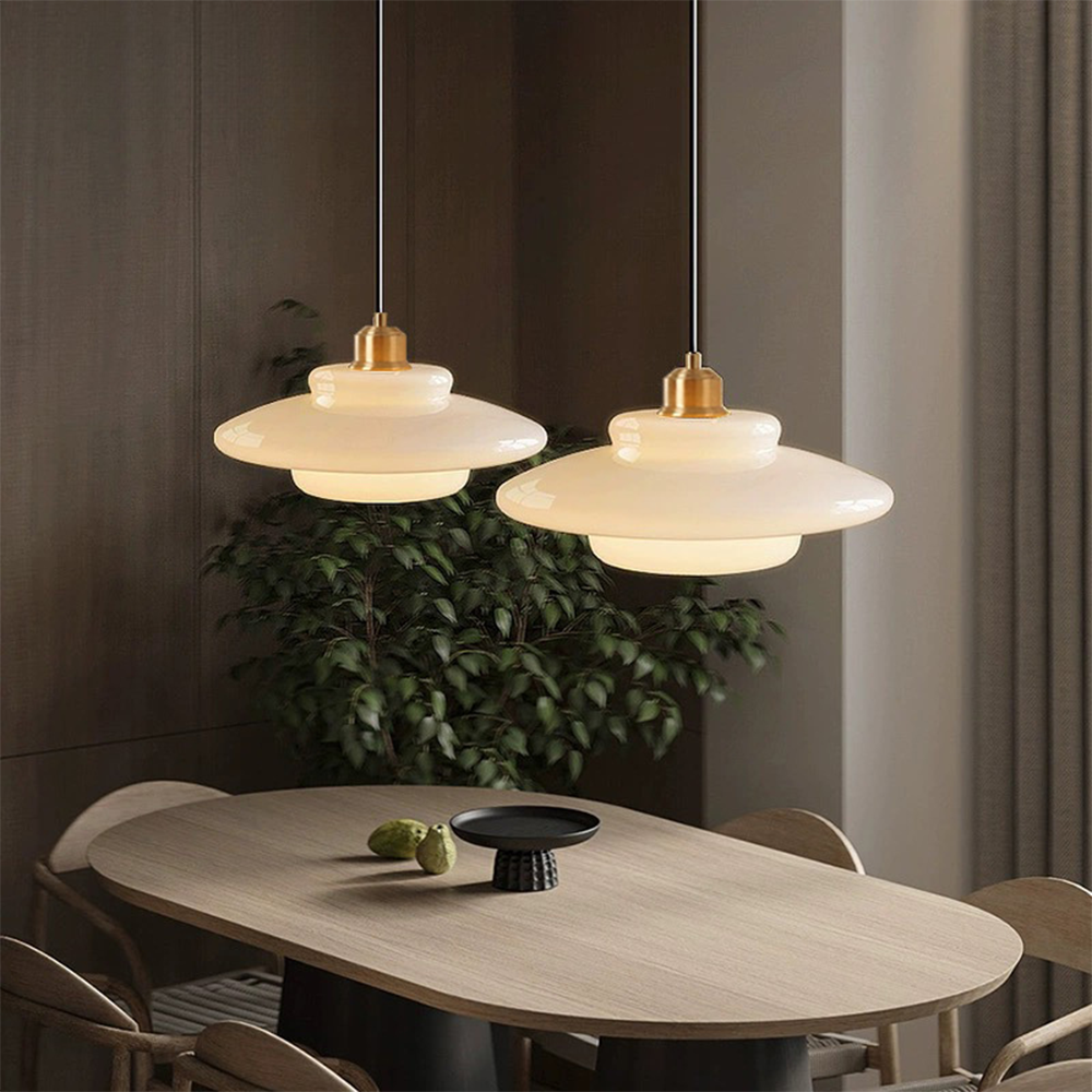Modern Nordic Glass Style Pendant Light for Living Room