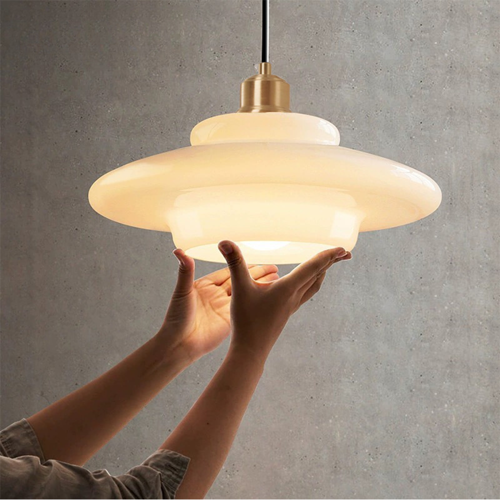 Modern Nordic Glass Style Pendant Light for Living Room