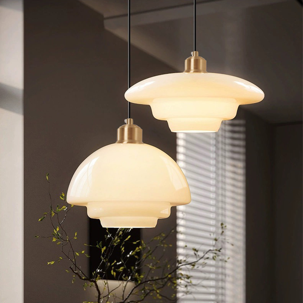 Modern Nordic Glass Style Pendant Light for Living Room
