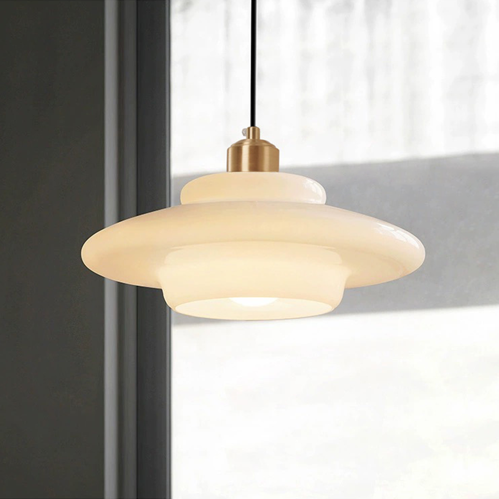 Modern Nordic Glass Style Pendant Light for Living Room