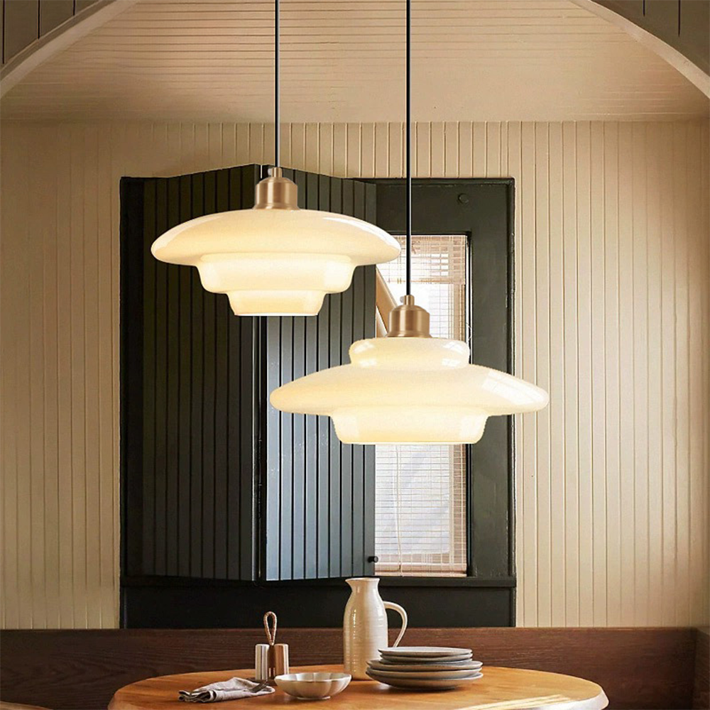 Modern Nordic Glass Style Pendant Light for Living Room