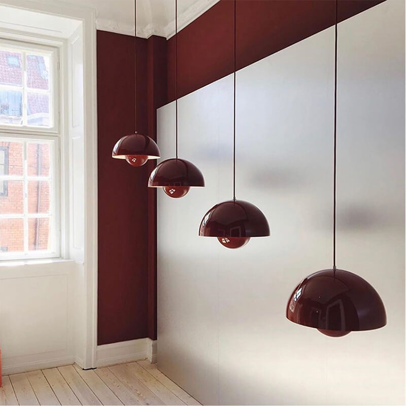 Halvkupa Macaron Hanglamp in Scandinavische Stijl