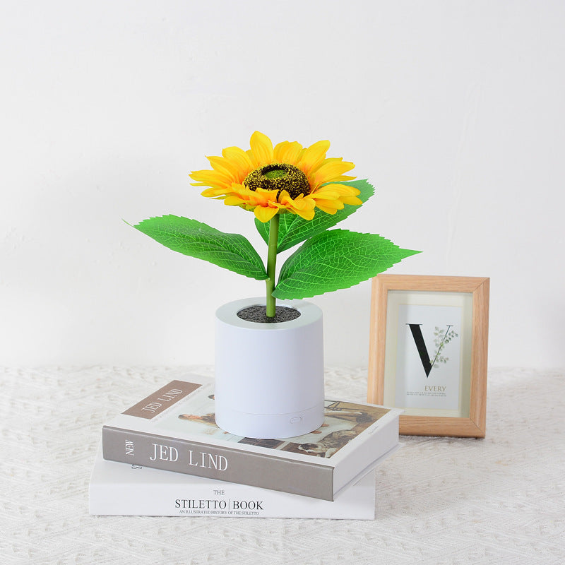 Sunflower LED Lamp Cheerful Decorative Flower Light for Gifts