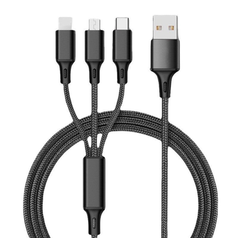 Universal 3-in-1 USB Charging Cable High-Speed Multi-Device Charger
