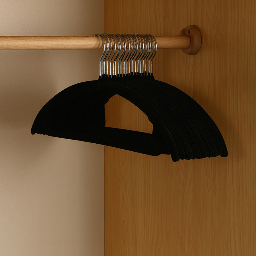Space-Saving Non-Slip Hangers Slim Clothes Organizer – 10 Pieces