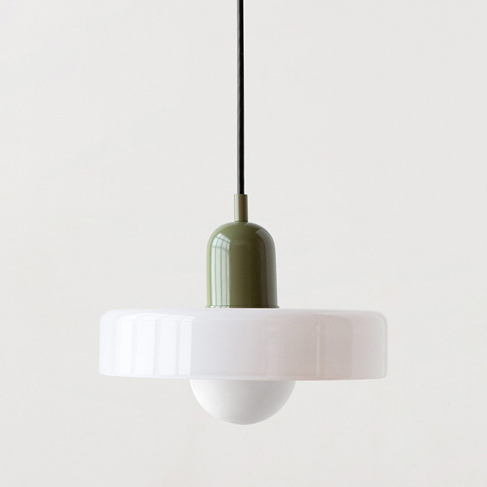 VitraLumo Gekleurde Glaslamp in Bauhaus Stijl
