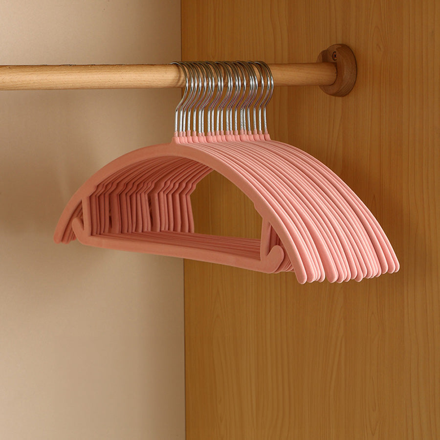 Space-Saving Non-Slip Hangers Slim Clothes Organizer – 10 Pieces