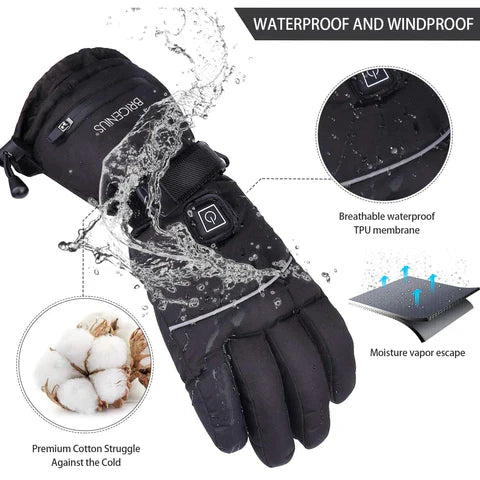 Rechargeable Heated Gloves All-Day Warmth & Comfort