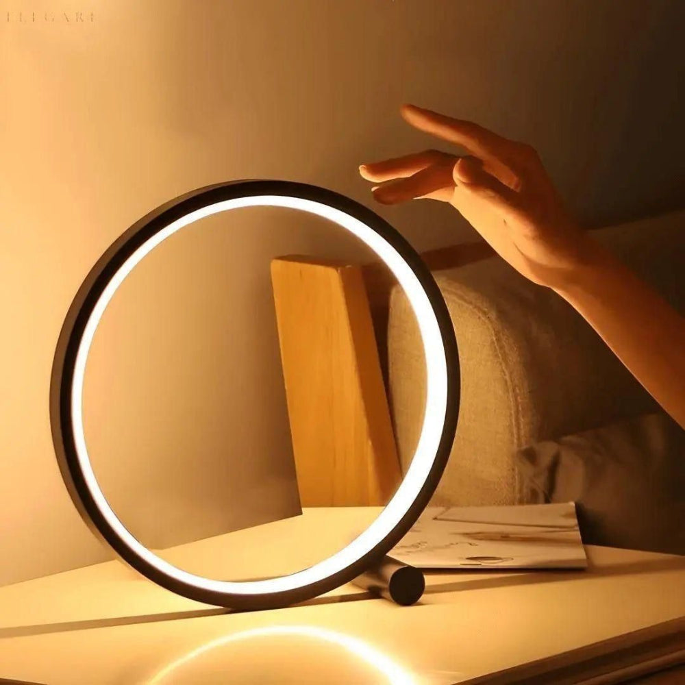 Modern Minimalist LED Ring Desk Lamp