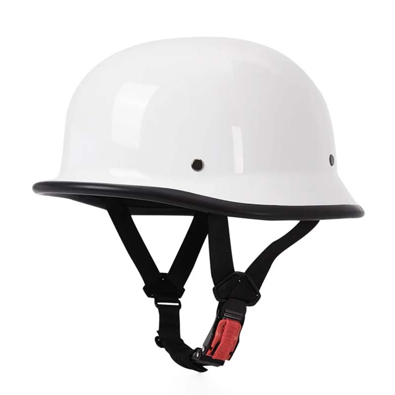 Superior Half Shell Motorcycle Helmet Sturdy Well-Crafted Design