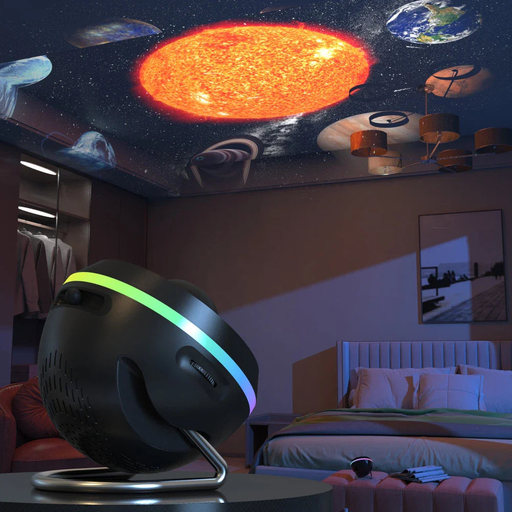 Star Projector Night Light Home Planetarium with 4K Cosmic Display