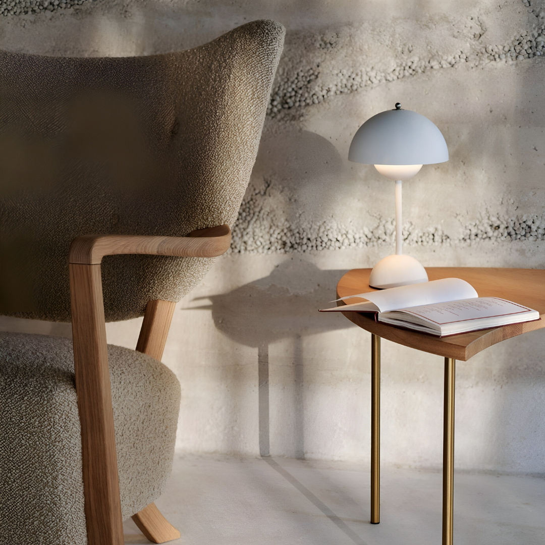 Scandinavian Design LED Table Lamp Dimmable & Energy-Saving