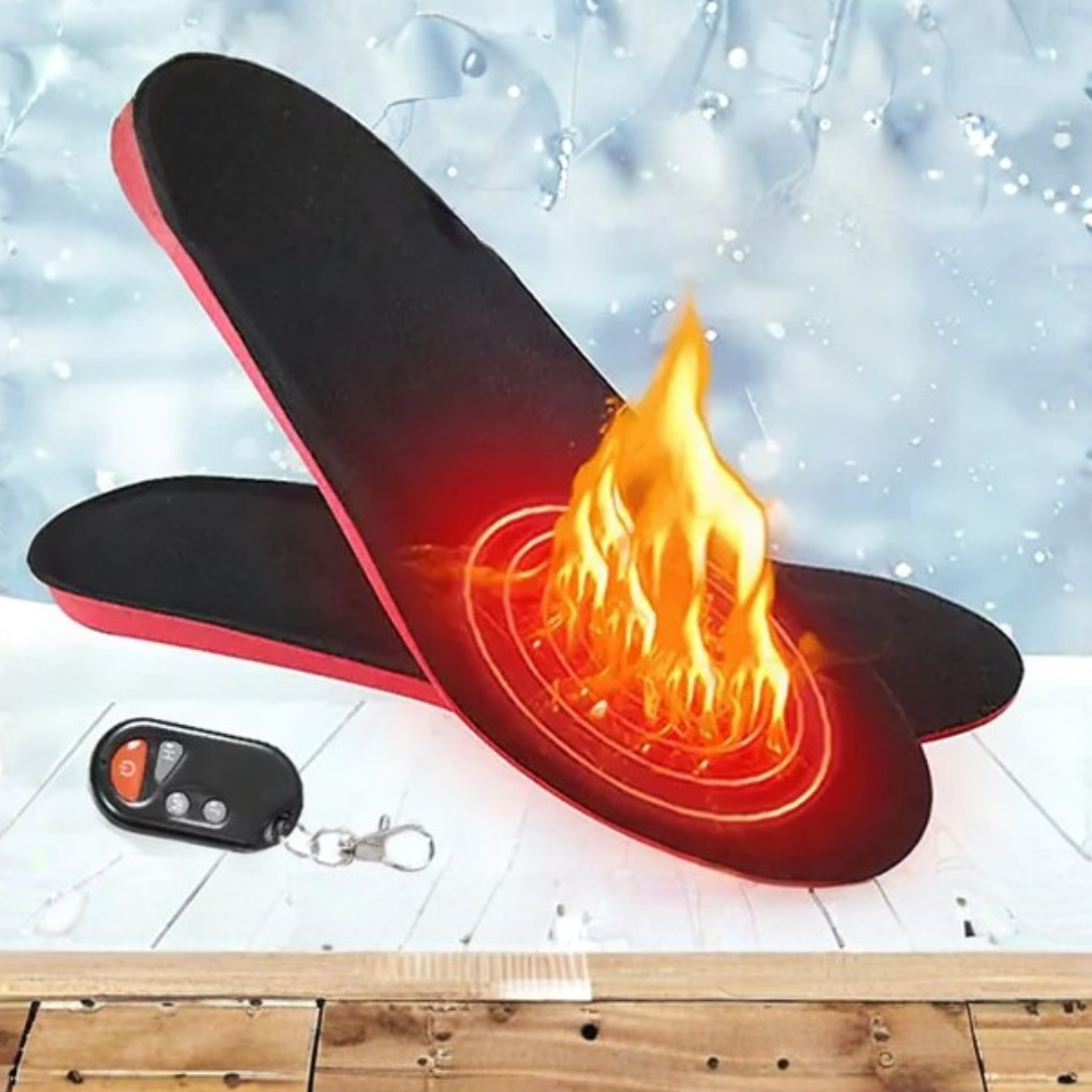 Wireless Heated Shoe Insoles Rechargeable Foot Warmers