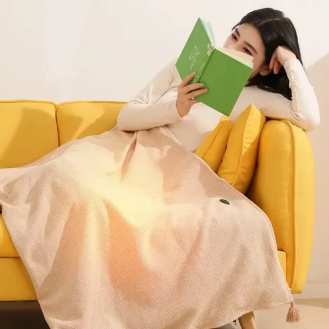 Portable Heating Shawl Stay Cozy at Home or Outdoors