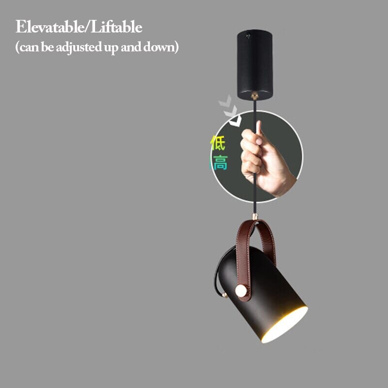 Adjustable Rotatable Pendant Light from Kitchen to Living Room