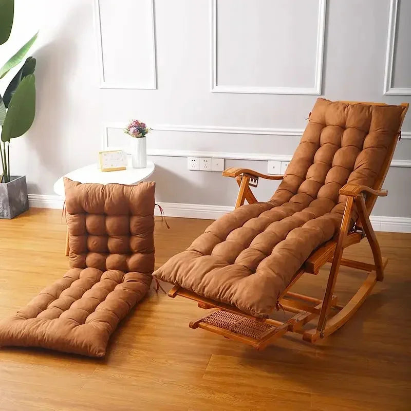 Flex padded rocking chair cushion
