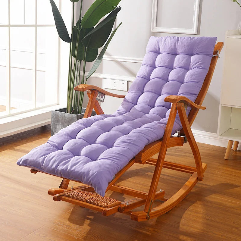 Flex padded rocking chair cushion