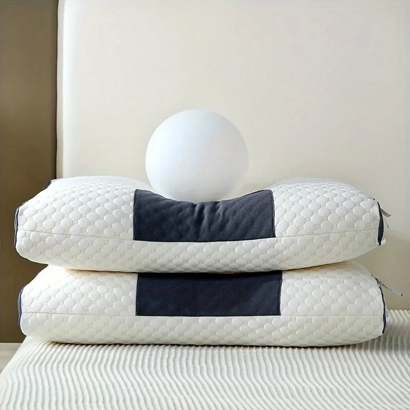 Memory Foam Pillow with Airflow Design – Neck Alignment for Restful Sleep