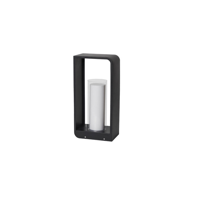 Modern LED Outdoor Garden Light Minimalist Weather-Resistant Square Lamp for Patio & Garden
