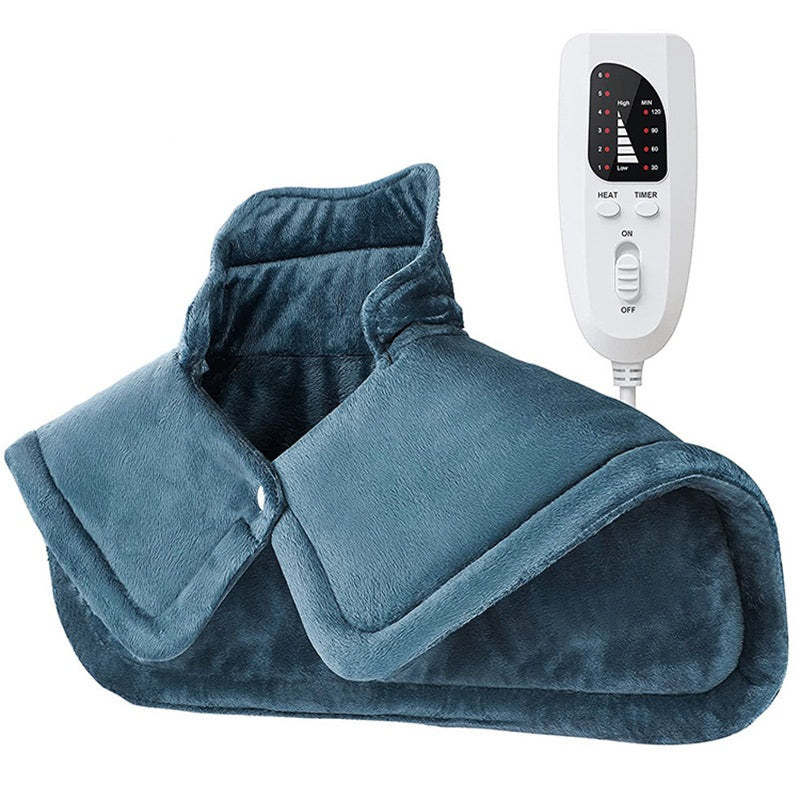 Heating Electric Blanket with Multi-Level Heat and Auto-Off Timer Function