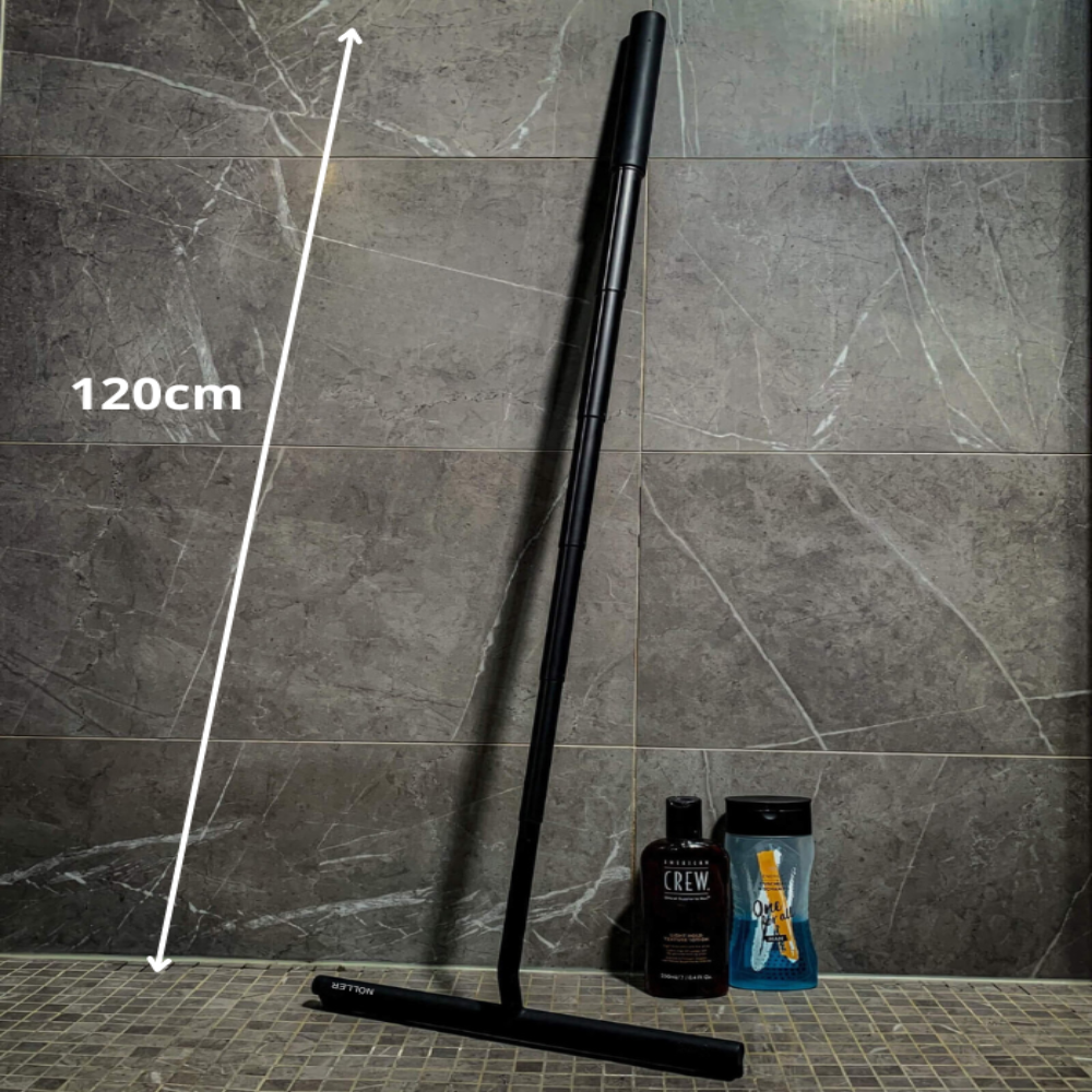 Extendable Shower Squeegee Adjustable Bathroom Wiper for Glass & Tiles