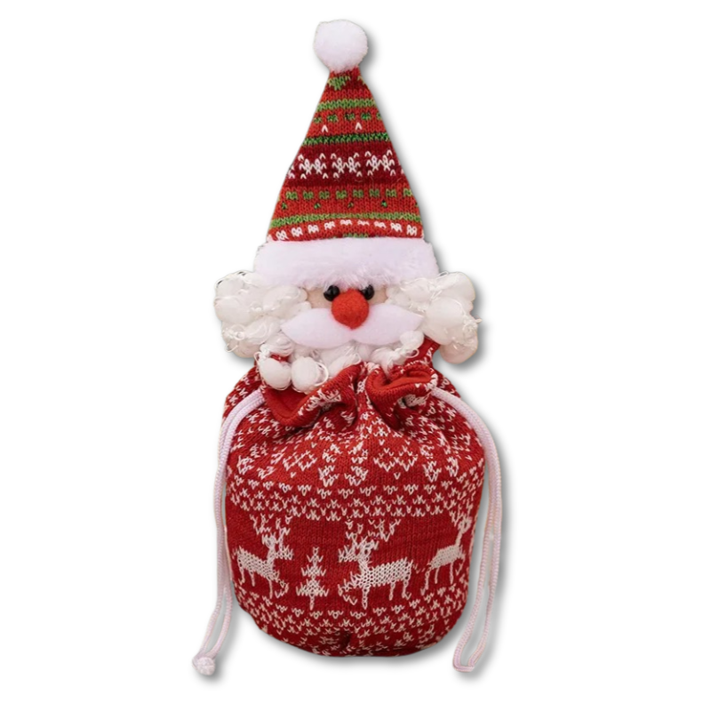 Christmas Candy Gift Bags Festive Treat Pouches Set for Gifting Fun