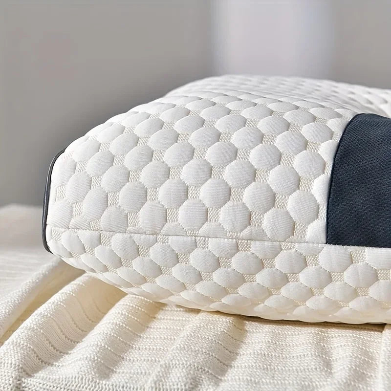 Memory Foam Pillow with Airflow Design – Neck Alignment for Restful Sleep