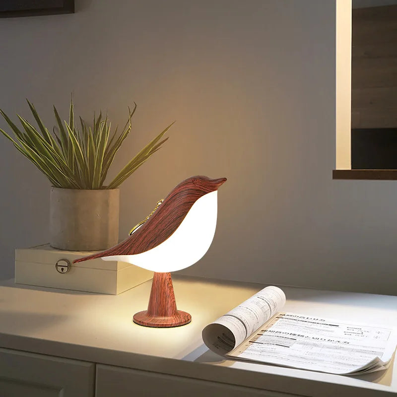GlowNest Bird Night Lamp
