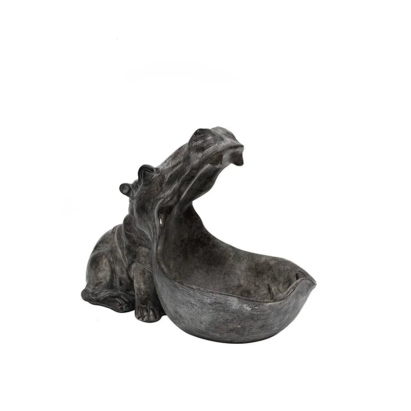 HippoHaven nijlpaard decoratieschaal