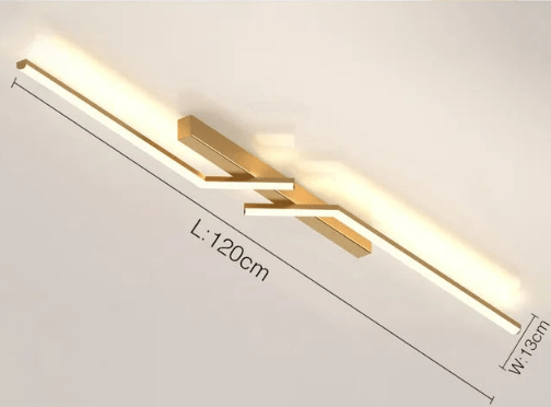 Modern Flush-Mount LED Flat Ceiling Light in Slim Minimalist Design