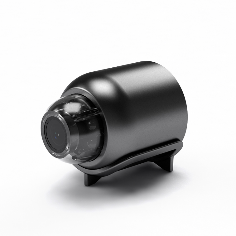 Compact HD Surveillance Camera Wide-Angle Night Vision WiFi