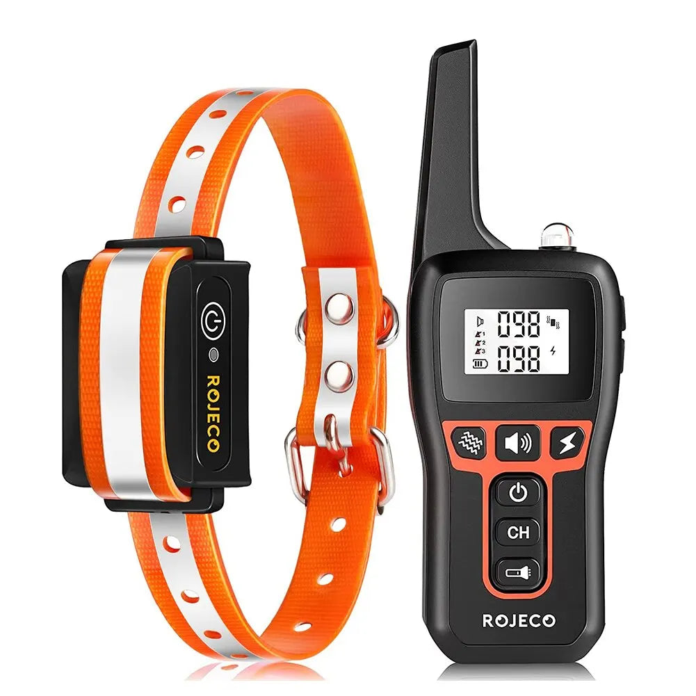 Dog Training Collar Long-Range Waterproof Remote for All Dog Sizes
