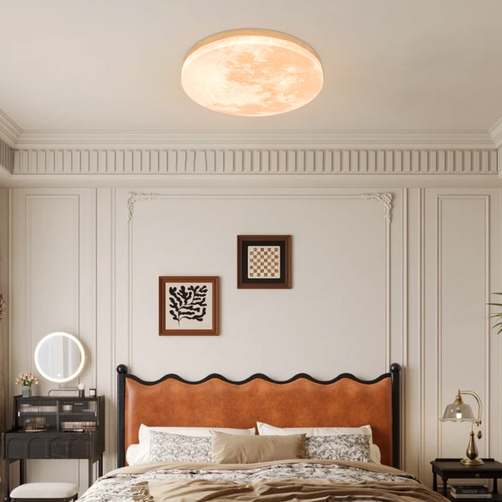 Modern Moonlight Ceiling Light LED Flush Mount