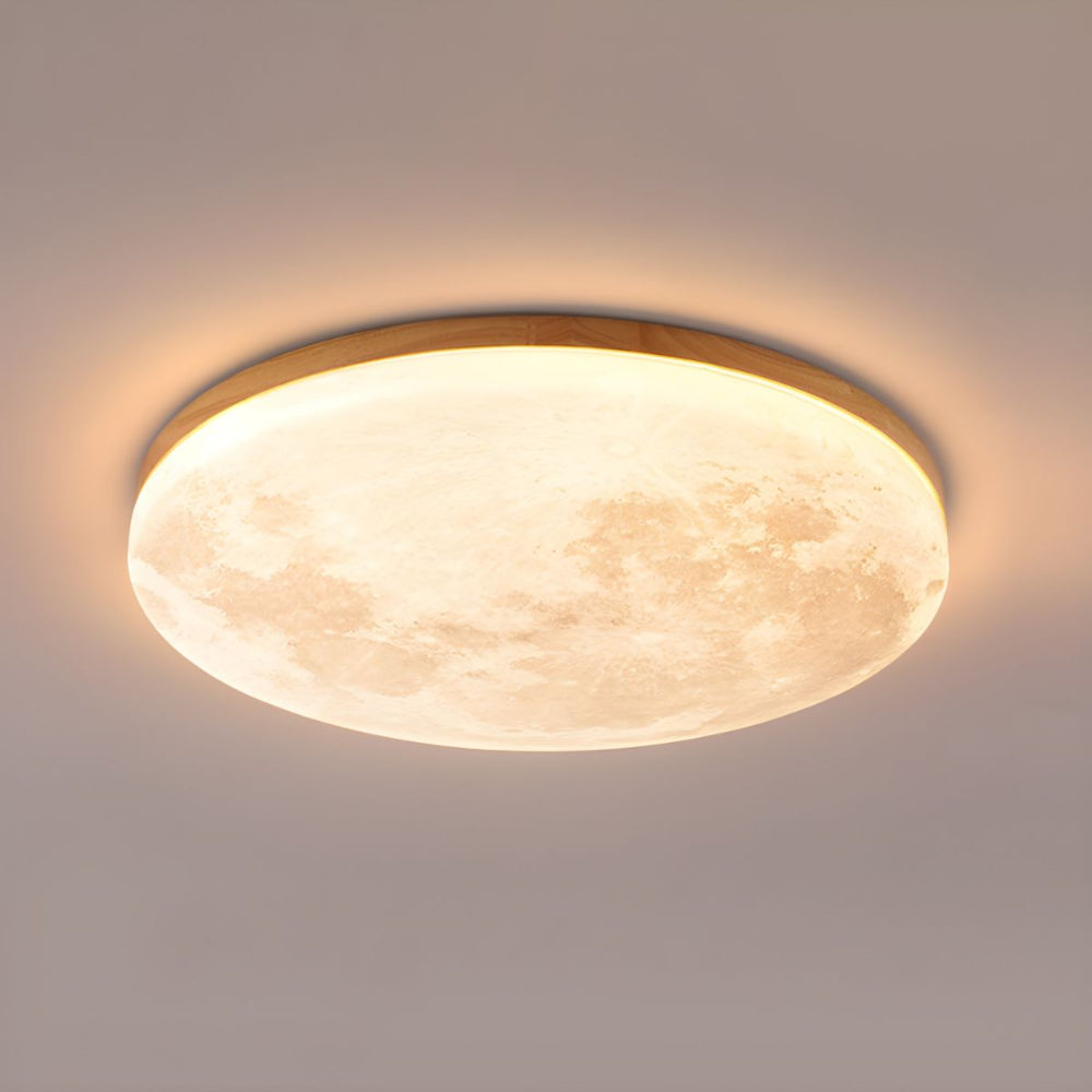 Modern Moonlight Ceiling Light LED Flush Mount