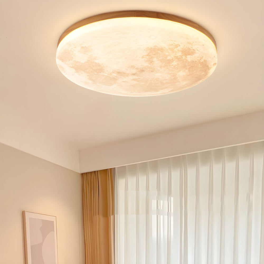 Modern Moonlight Ceiling Light LED Flush Mount