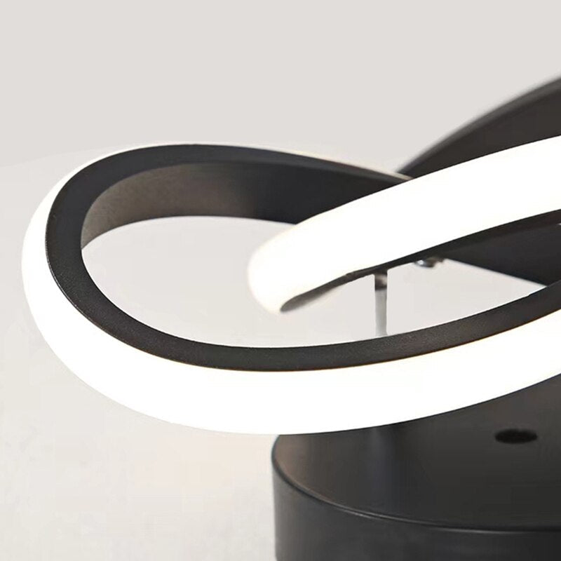 Modern 3-Ring Ceiling Light Stylish Adjustable LED Design