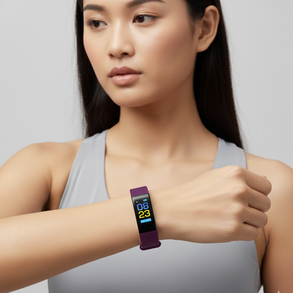 Smart Fitness Watch Easy-to-Use Waterproof Health Tracker