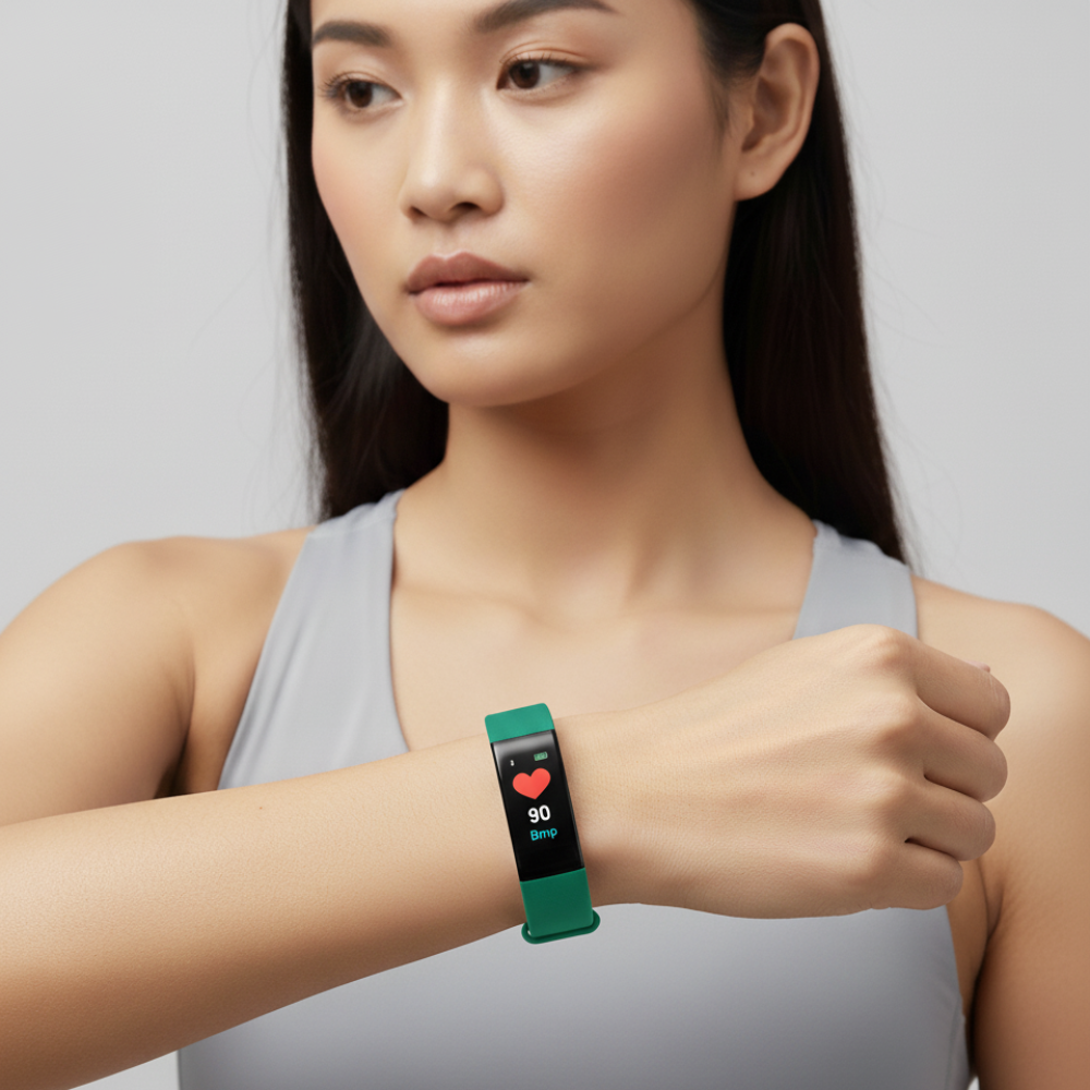Smart Fitness Watch Easy-to-Use Waterproof Health Tracker