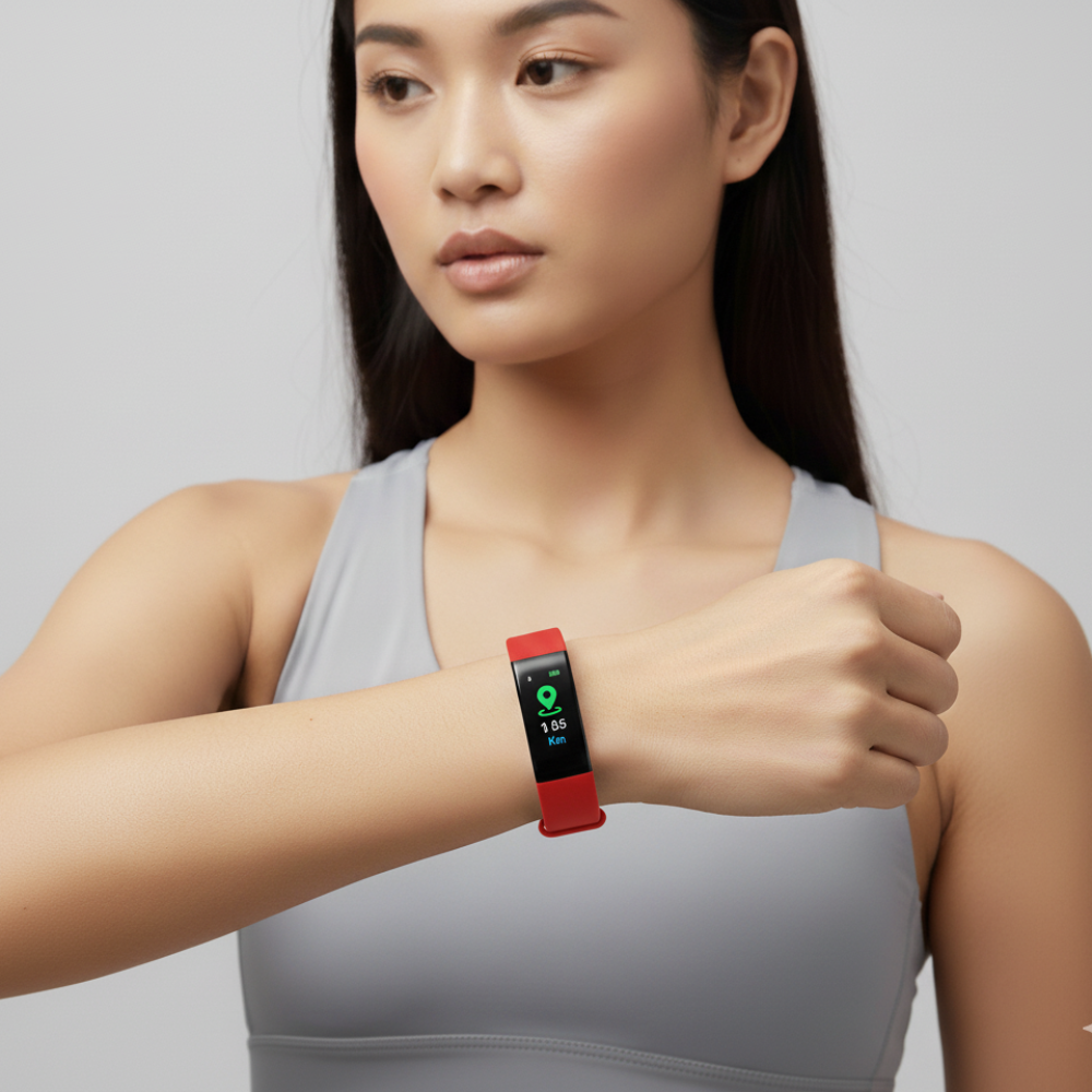 Smart Fitness Watch Easy-to-Use Waterproof Health Tracker