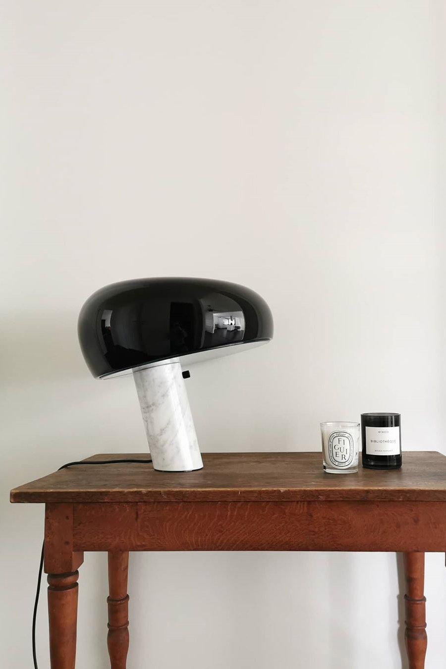 Marble Table Lamp Elegant Bedside & Desk Lighting for Living Room