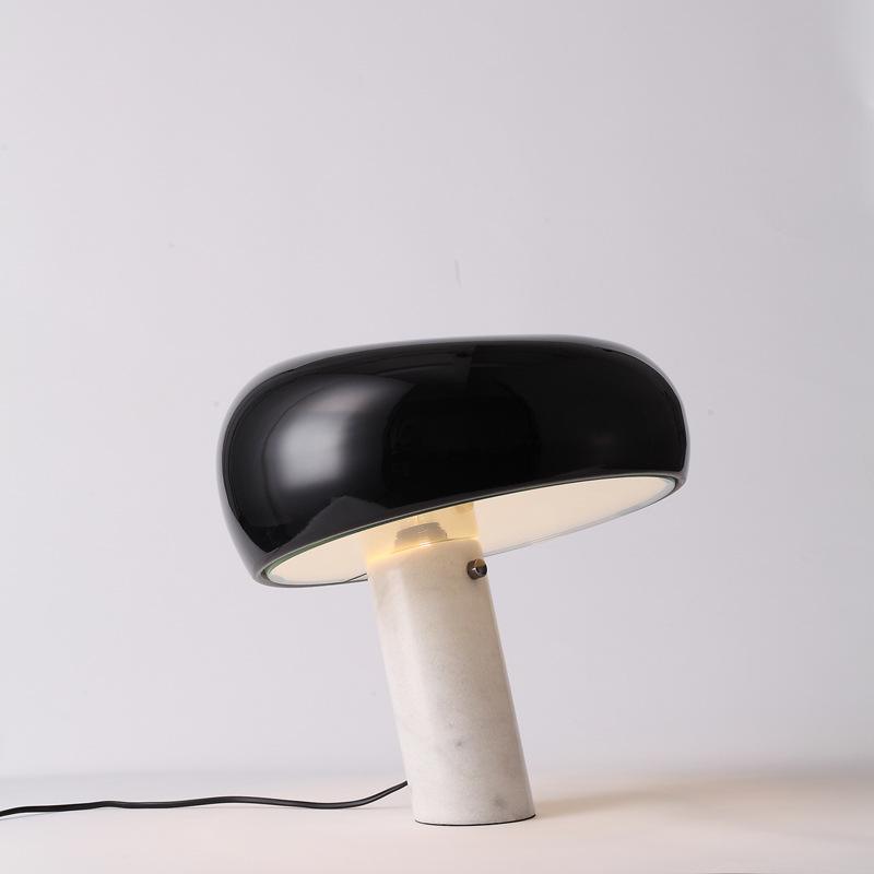 Marble Table Lamp Elegant Bedside & Desk Lighting for Living Room