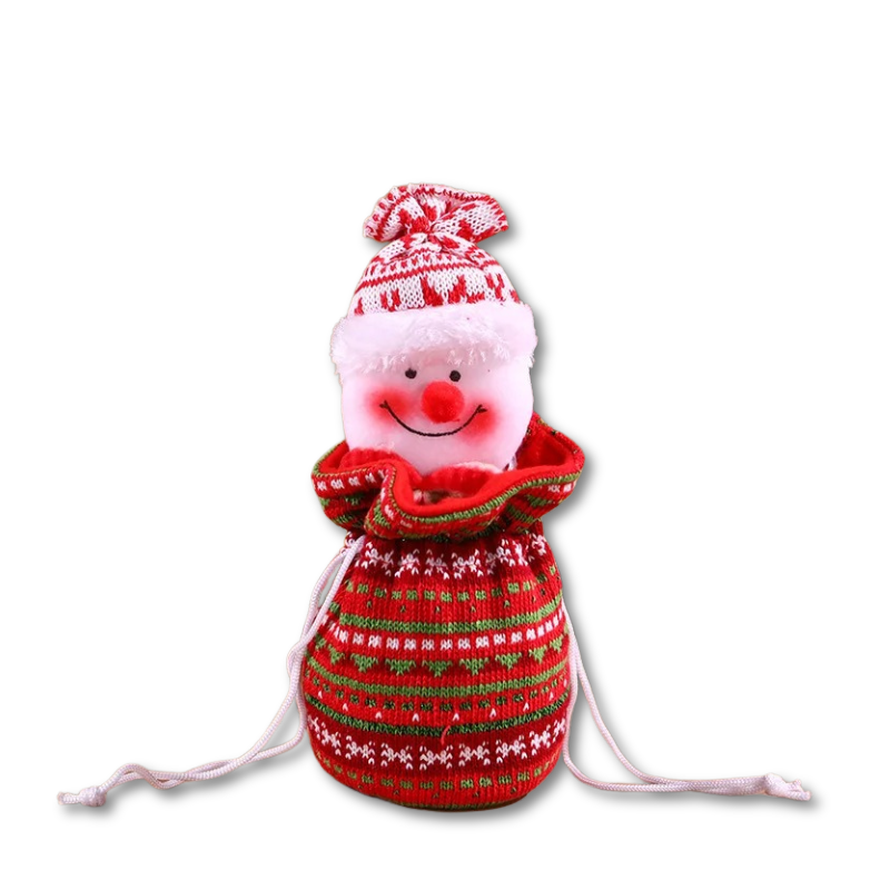 Christmas Candy Gift Bags Festive Treat Pouches Set for Gifting Fun