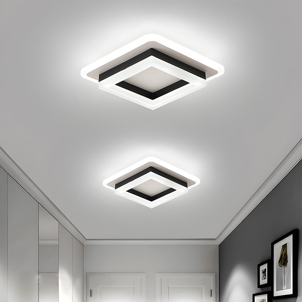 Slim Square Modern LED Ceiling Light
