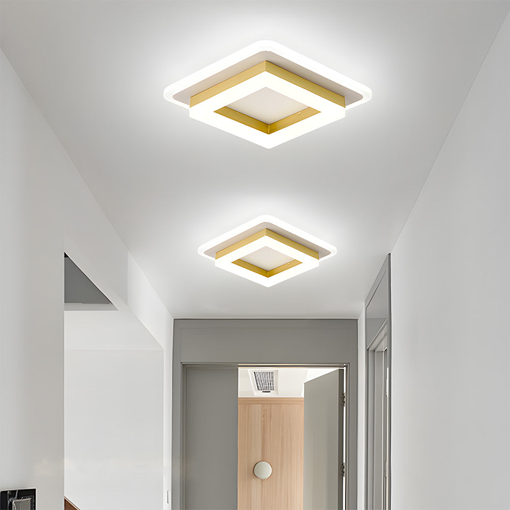 Slim Square Modern LED Ceiling Light