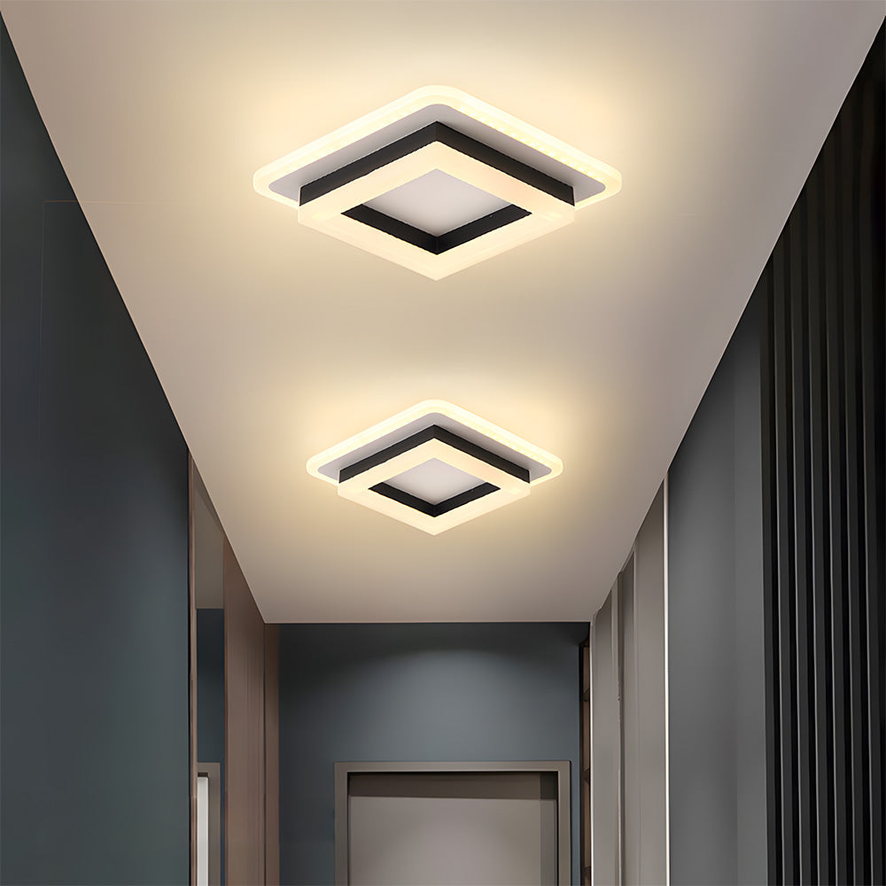 Slim Square Modern LED Ceiling Light