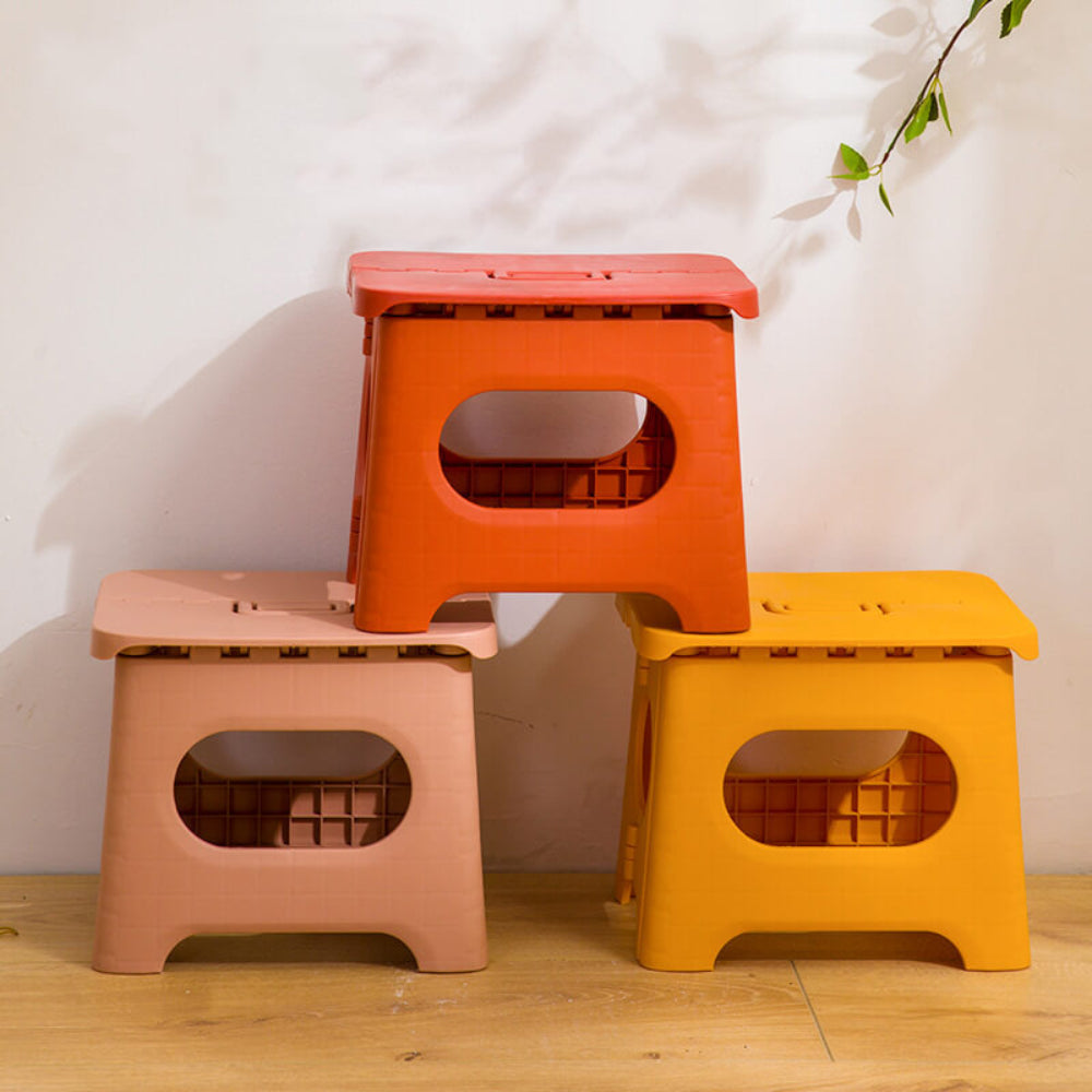 Portable Foldable Step Stool with Handle