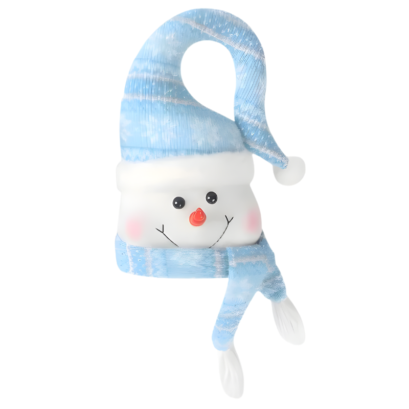 Light-Up Indoor Snowman Holiday Decor Soft-Glow Figures for Cozy Christmas