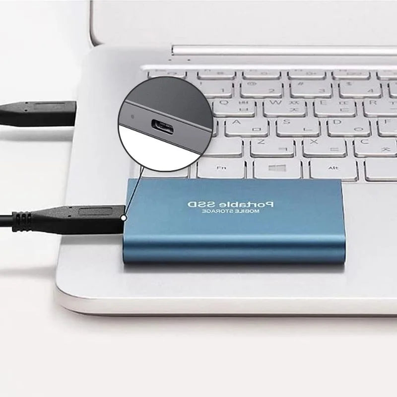 External SSD Ultra-Fast Storage with High-Speed Data Transfer